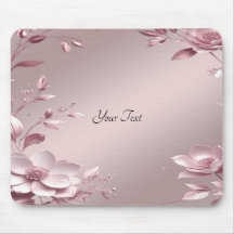 Delicate Roze Bloem Mousepad
