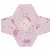 Delicate roze bloemen en bogen voetbal (Enkel)