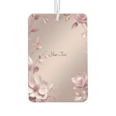 Delicate Roze Bloemengeurverfrisser Luchtverfrisser (Achterkant)