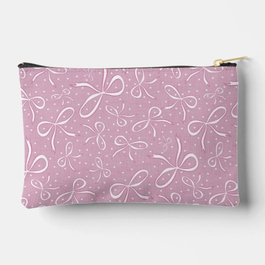 Delicate Roze Coquette Bows Etui (Achterkant)