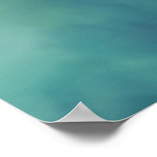 Delicate Roze Cosmos Flower Macro Abstract op blau Poster (Hoek)