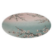 Delicate Roze Kersenbloesem Sakura Takken Snijplank (Hoek)