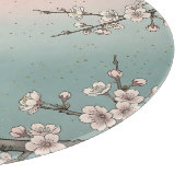 Delicate Roze Kersenbloesem Sakura Takken Snijplank (Hoek)