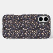 Delicate Roze Knoppen aan Bruine Takken Case-Mate iPhone Case (Achterkant (horizontaal))