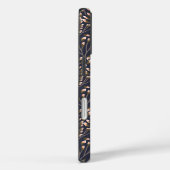 Delicate Roze Knoppen aan Bruine Takken Case-Mate iPhone Case (Achterkant / Rechts)