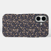 Delicate Roze Knoppen aan Bruine Takken Case-Mate iPhone Case (Achterkant (horizontaal))
