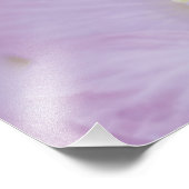 Delicate roze lavender Flower Foto Afdruk (Hoek)