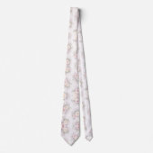 Delicate Roze & Lila Zachte Pasteltinten Stropdas (Voorkant)