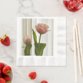 Delicate roze pasta's Floral Servet (Insitu)