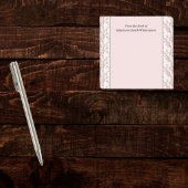 Delicate Roze Roosknoppen Bloemstuk Van De Balie V Post-it® Notes