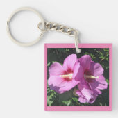 Delicate Roze Rose van Sharon Foto Sleutelhanger (voorkant)