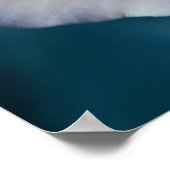 Delicate roze roze roze petalen Abstract Macro Poster (Hoek)