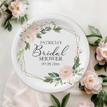 Delicate roze vlinderbloemig geometrisch Vrijgezel Papieren Bordje<br><div class="desc">Transformeer je vrijgezellenfeest in een prachtig feest met onze prachtige blozen bloemensuite. Dit collectie biedt alles wat u nodig heeft voor een samenhangende en elegante sfeer, inclusief bijpassende recepten- en advieskaarten, gepersonaliseerde servetten, prachtige borden en leuke spellen. Aarzel niet om contact op te nemen via de chat als u hulp...</div>