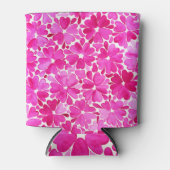 Delicate roze Waterverf Flowers Blikjeskoeler (Voorkant)