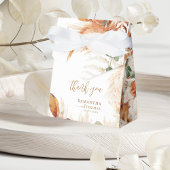 Delicate rustieke kalligrafie Dank u Bedankdoosjes