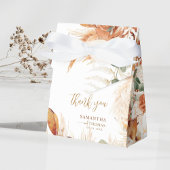 Delicate rustieke kalligrafie Dank u Bedankdoosjes
