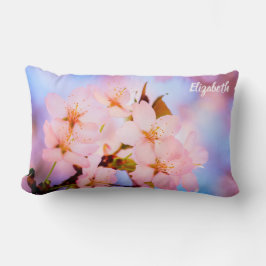 Delicate Sakura Flowers Kussen