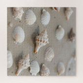 Delicate Schelpen Strand Sereniteit Legpuzzel (Horizontaal)