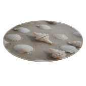 Delicate Schelpen Strand Sereniteit Snijplank (Hoek)