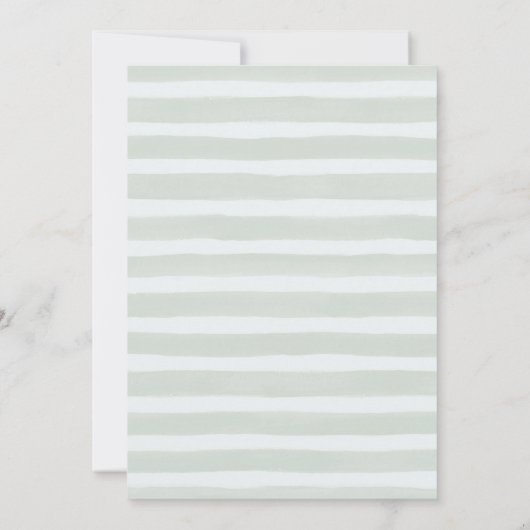 Delicate Script Easter Invitation Kaart (Achterkant)