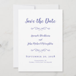Delicate Script Romantic Calligrafie Save The Date