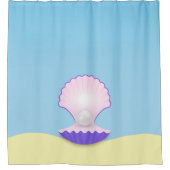 Delicate Seashell Douchegordijn (Voorkant)