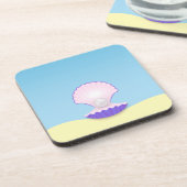 Delicate Seashell Drankjes Onderzetter (Linkerzijde)