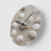 Delicate Seashells Beach Serenity Ronde Klok (Hoek)