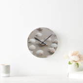 Delicate Seashells Beach Serenity Ronde Klok (Huis)