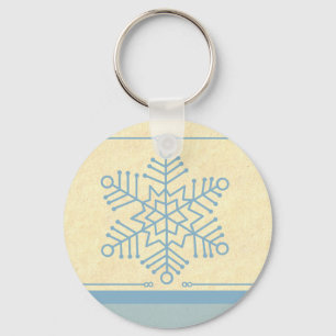 Delicate Snowflake-kerstSleutelhanger Sleutelhanger