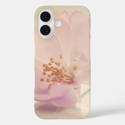 Delicate Soft roze Cherry Blossom Flower Case-Mate iPhone Case (Achterkant)