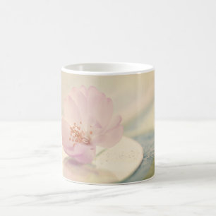 Delicate Soft roze Cherry Blossom Flower Koffiemok