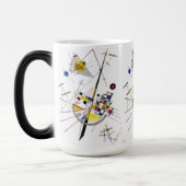  delicate spanning #85 - Kandinsky Art Magische Mok (Links)