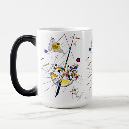  delicate spanning #85 - Kandinsky Art Magische Mok (Links)