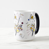  delicate spanning #85 - Kandinsky Art Magische Mok (Voorkant rechts)