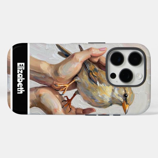 Delicate Sparrow Design Case-Mate iPhone Case (Achterkant (horizontaal))