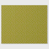 Delicate ‘Sprigs’ wrapping paper in olive green Cadeaupapier (Vlak)