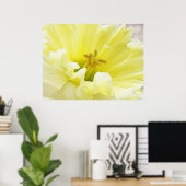 Delicate Spring Daffodil Poster (Thuiskantoor)