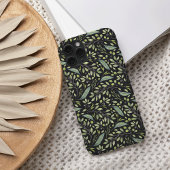 Delicate Spring Green Botanical Patroon iPhone 16 Hoesje