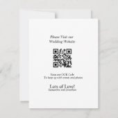 Delicate Spring Leaves Encircling Save the Date Kaart (Achterkant)