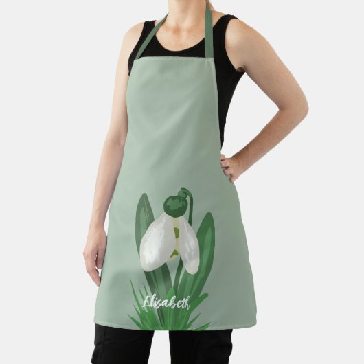 Delicate Spring Snowdrop Flower Schort (Insitu)