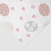 Delicate Spring White Pasen Tissuepapier (Detail)