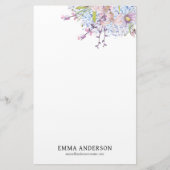 Delicate Spring Wildflower Briefpapier (Voorkant)