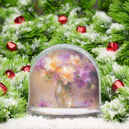 Delicate Still Life  Sneeuwbol (Kerstmis)