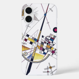 Delicate Tension #85 - Kandinsky Moderne Kunst iPhone 16 Hoesje