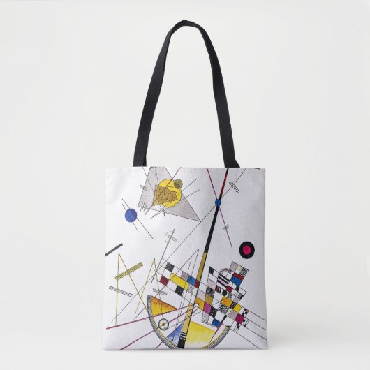 Delicate Tension #85 - Wassily Kandinsky Kunst Tote Bag (Voorkant)