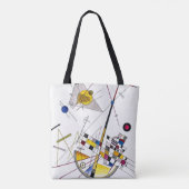 Delicate Tension #85 - Wassily Kandinsky Kunst Tote Bag (Achterkant)