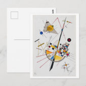 Delicate Tension No.85, Wassily Kandinsky Briefkaart (Voorkant / Achterkant)