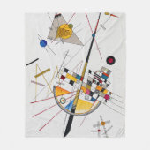 Delicate Tension No.85, Wassily Kandinsky Fleece Deken (Voorkant)