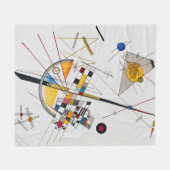 Delicate Tension No.85, Wassily Kandinsky Fleece Deken (Voorkant (Horizontaal))